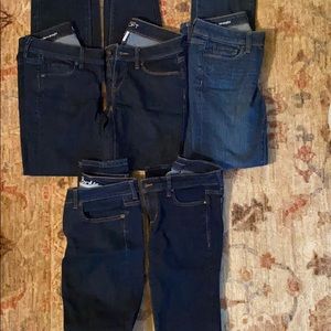 Lot of 4 Jeans- LOFT, Boden